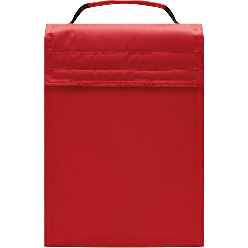 Kühltasche KODIAK , rot, 420D Polyester / PVC, 20,50cm x 25,00cm x 14,00cm (Länge x Höhe x Breite), Bild 2