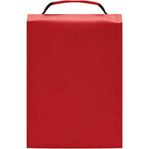 Kühltasche KODIAK , rot, 420D Polyester / PVC, 20,50cm x 25,00cm x 14,00cm (Länge x Höhe x Breite), Bild 4