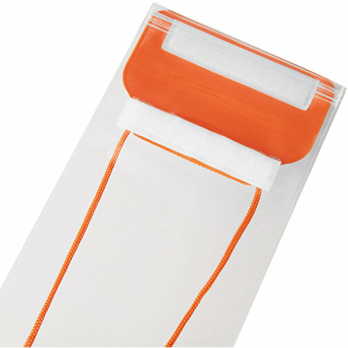 Telefon-Tasche SMART SPLASH XL , orange, PVC, frei von Phthalaten, 24,00cm x 9,50cm (Länge x Breite), Bild 8