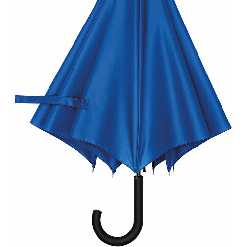 Windproof-Stockschirm WIND , blau, Metall / Fiberglas / Polyester, , Bild 8