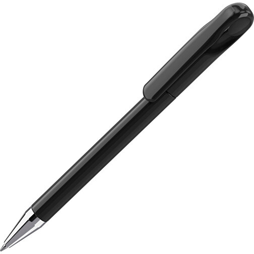 Prodir DS1 TPC Twist Kugelschreiber , Prodir, schwarz poliert / schwarz, Kunststoff/Metall, 14,10cm x 1,40cm (Länge x Breite), Bild 1