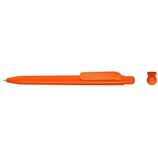 RECYCLED PET PEN FUTURE F , uma, orange, Naturmaterialien, 14,10cm (Länge), Bild 3