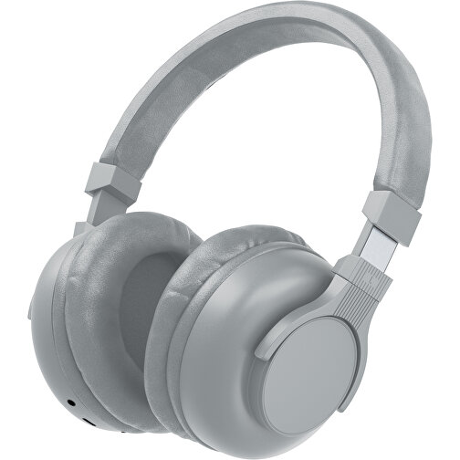 Bluetooth-ANC-Kopfhörer SilentHarmony Inkl. Individualisierung , silber, Kunststoff, 20,00cm x 10,00cm x 17,00cm (Länge x Höhe x Breite), Bild 1
