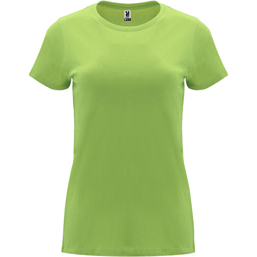 Capri T-Shirt Für Damen , oasis green, Single jersey Strick 100% Baumwolle, 170 g/m2, L, , Bild 1