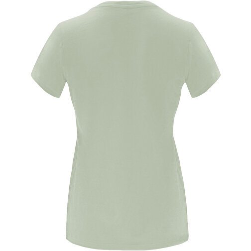 Capri T-Shirt Für Damen , mist green, Single jersey Strick 100% Baumwolle, 170 g/m2, XL, , Bild 3