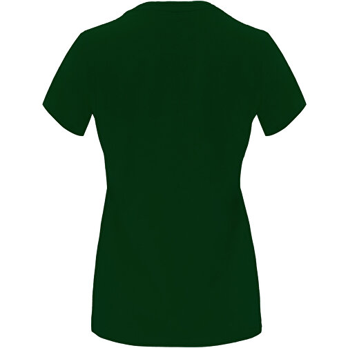 Capri T-Shirt Für Damen , dunkelgrün, Single jersey Strick 100% Baumwolle, 170 g/m2, 3XL, , Bild 3