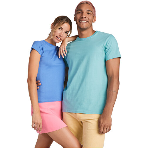 Capri T-Shirt Für Damen , dunkelgrün, Single jersey Strick 100% Baumwolle, 170 g/m2, 3XL, , Bild 6