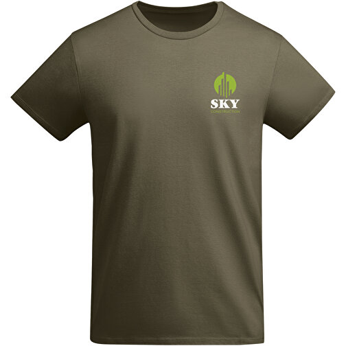 Breda T-Shirt Für Herren , militar green, Single jersey Strick 100% Bio Baumwolle, 175 g/m2, 3XL, , Bild 2