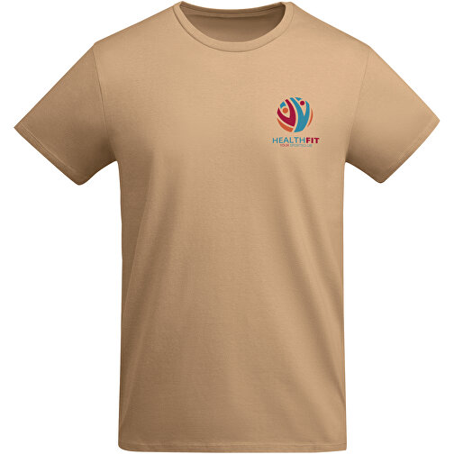 Breda T-Shirt Für Herren , greek orange, Single jersey Strick 100% Bio Baumwolle, 175 g/m2, M, , Bild 2