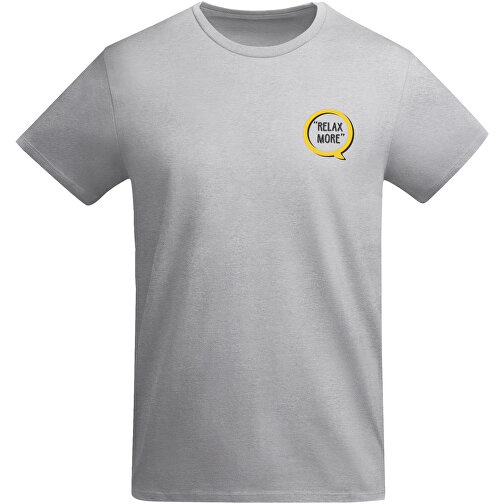 Breda T-Shirt Für Herren , marl grey, Single jersey Strick 100% Bio Baumwolle, 175 g/m2, 3XL, , Bild 2