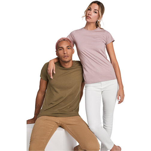 Breda T-Shirt Für Herren , marl grey, Single jersey Strick 85% Bio Baumwolle, 15% Viskose, 175 g/m2, XL, , Bild 5