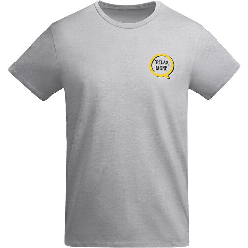 Breda T-Shirt Für Herren , marl grey, Single jersey Strick 100% Bio Baumwolle, 175 g/m2, S, , Bild 2