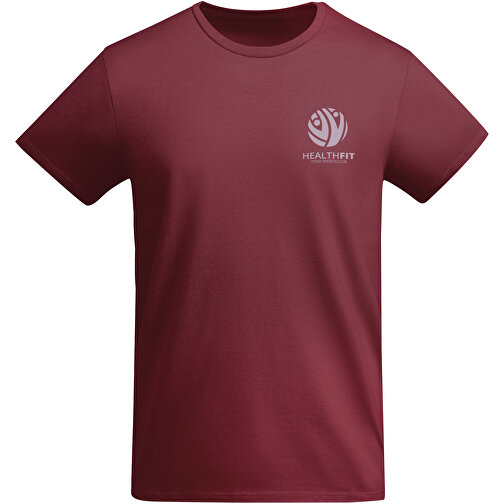Breda T-Shirt Für Herren , garnet, Single jersey Strick 100% Bio Baumwolle, 175 g/m2, L, , Bild 2
