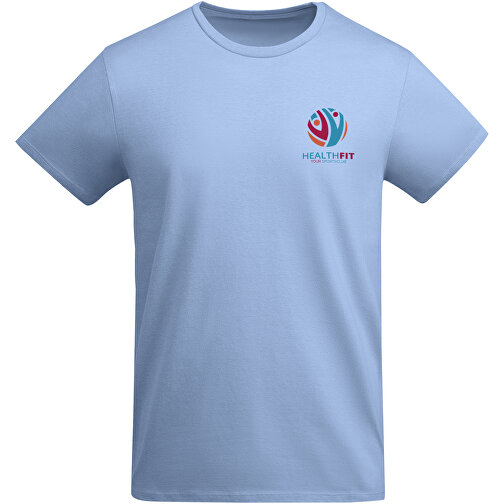 Breda T-Shirt Für Herren , himmelblau, Single jersey Strick 100% Bio Baumwolle, 175 g/m2, XL, , Bild 2