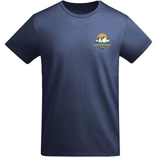 Breda T-Shirt Für Herren , navy blue, Single jersey Strick 100% Bio Baumwolle, 175 g/m2, 3XL, , Bild 2