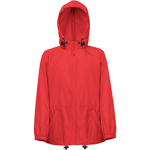 THC DUBLINERS KIDS. Windjacke (Unisex) , rot, Recyceltes Nylon, 8, , Bild 4