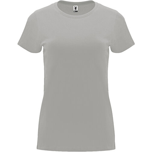 Capri T-Shirt Für Damen , opal, Single jersey Strick 100% Baumwolle, 170 g/m2, L, , Bild 1