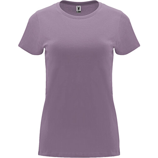 Capri T-Shirt Für Damen , flieder, Single jersey Strick 100% Baumwolle, 170 g/m2, 2XL, , Bild 1
