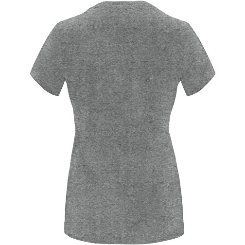 Capri T-Shirt Für Damen , marl grey, Single jersey Strick 85% Baumwolle, 15% Viskose, 170 g/m2, 2XL, , Bild 3