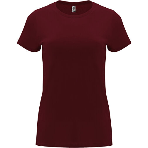 Capri T-Shirt Für Damen , garnet, Single jersey Strick 100% Baumwolle, 170 g/m2, 2XL, , Bild 1