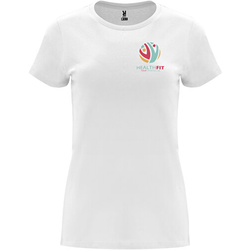 T-shirt Capri à manches courtes pour femme, Image 2