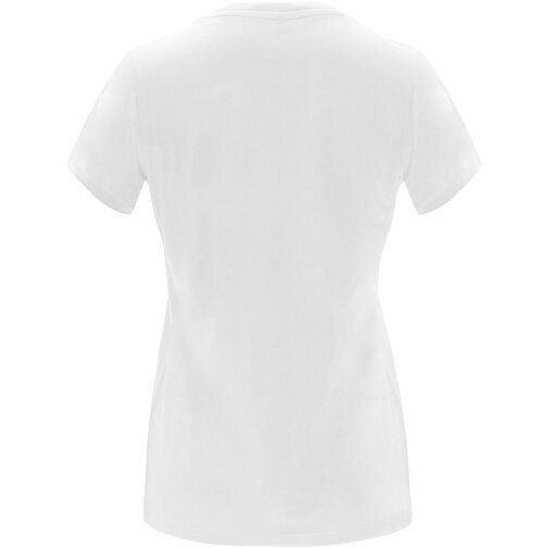 Capri T-Shirt Für Damen , weiss, Single jersey Strick 100% Baumwolle, 170 g/m2, S, , Bild 3