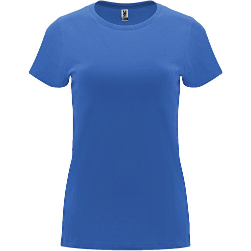 Capri T-Shirt Für Damen , riviera blue, Single jersey Strick 100% Baumwolle, 170 g/m2, 2XL, , Bild 1