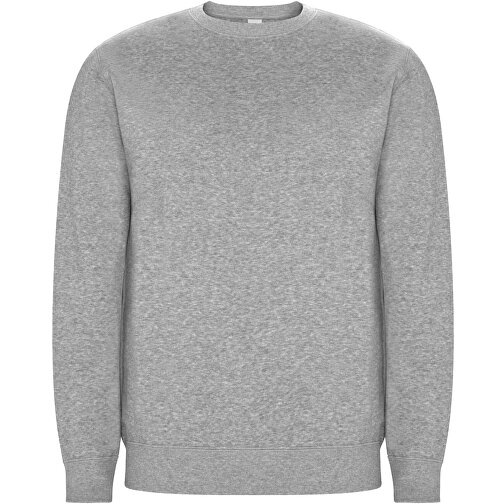 Batian Sweatshirt Mit Rundhalsausschnitt Unisex , marl grey, Strick 60% Bio Baumwolle, 31% Recyceltes Polyester, 9% Viskose, 300 g/m2, L, , Bild 1