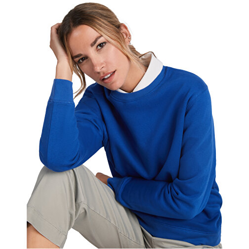 Batian Sweatshirt Mit Rundhalsausschnitt Unisex , navy blue, Strick 60% Bio Baumwolle, 40% Recyceltes Polyester, 300 g/m2, XL, , Bild 4