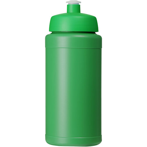 Baseline Recycelte Sportflasche, 500 Ml , Green Concept, grün, Recycelter HDPE Kunststoff, 18,50cm (Höhe), Bild 3