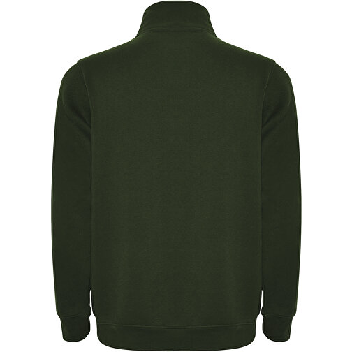 Aneto Pullover Mit Viertelreißverschluss , dunkelgrün, Strick 50% Baumwolle, 50% Polyester, 280 g/m2, 3XL, , Bild 2