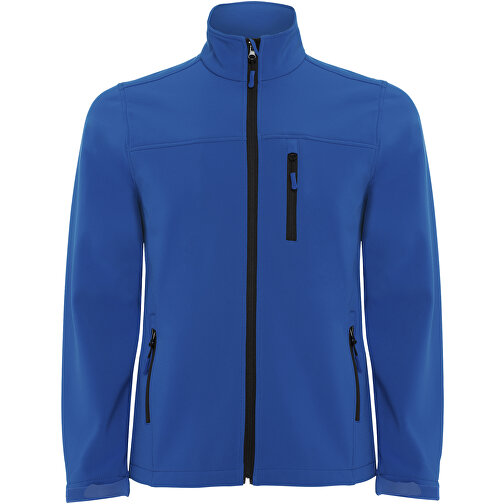 Antartida Softshelljacke Für Herren , royal, Woven 92% Polyester, 8% Elastan, 300 g/m2, Bonding, Microfleece 100% Polyester, XL, , Bild 1