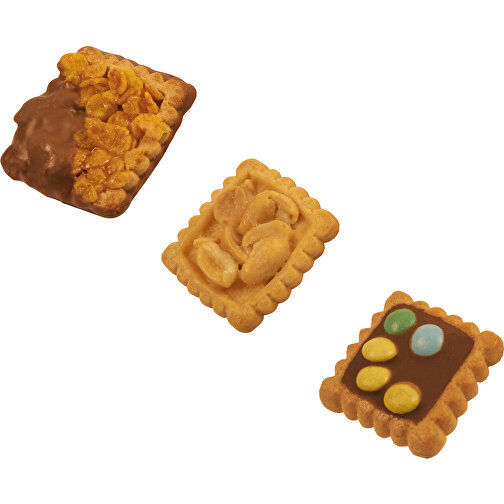 Leibniz-kjeks med sprø snacks og karamelliserte peanøtter, Bilde 3