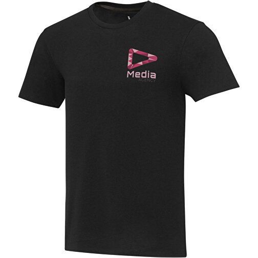 Avalite T-Shirt Aus Recyceltem Material Unisex , schwarz, Single jersey Strick 50% Recyclingbaumwolle, 50% Recyceltes Polyester, 160 g/m2, M, , Bild 2
