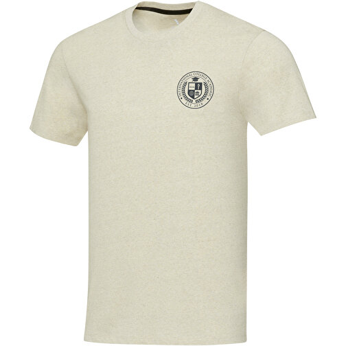 Avalite T-Shirt Aus Recyceltem Material Unisex , oatmeal, Single jersey Strick 50% Recyclingbaumwolle, 50% Recyceltes Polyester, 160 g/m2, XL, , Bild 2