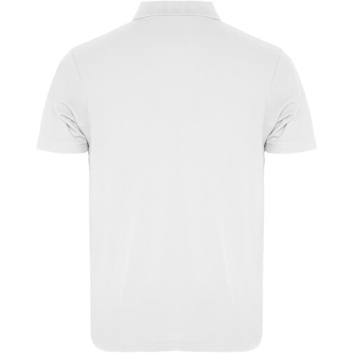 Austral Poloshirt Unisex , weiß, Piqué Strick 100% Baumwolle, 180 g/m2, 2XL, , Bild 2