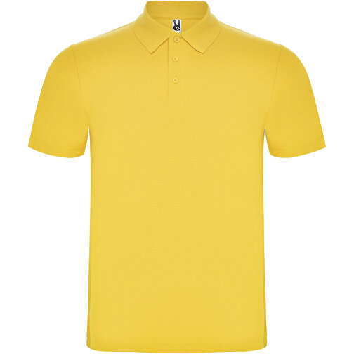 Austral Poloshirt Unisex , gelb, Piqué Strick 100% Baumwolle, 180 g/m2, S, , Bild 1
