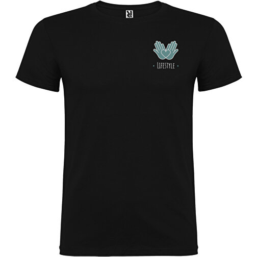 Beagle T-Shirt Für Herren , schwarz, Single jersey Strick 100% Baumwolle, 155 g/m2, XL, , Bild 2