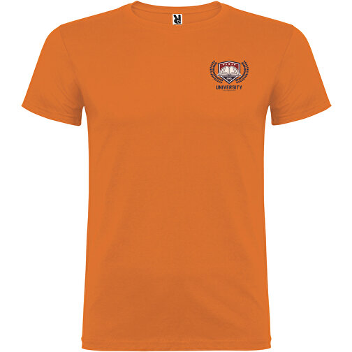 Beagle T-Shirt Für Herren , orange, Single jersey Strick 100% Baumwolle, 155 g/m2, XL, , Bild 2