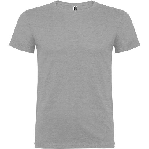 Beagle T-Shirt Für Herren , marl grey, Single jersey Strick 85% Baumwolle, 15% Viskose, 155 g/m2, L, , Bild 1