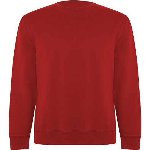Batian Sweatshirt Mit Rundhalsausschnitt Unisex , rot, Strick 60% Bio Baumwolle, 40% Recyceltes Polyester, 300 g/m2, S, , Bild 1