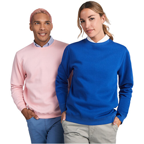 Batian Sweatshirt Mit Rundhalsausschnitt Unisex , royal, Strick 60% Bio Baumwolle, 40% Recyceltes Polyester, 300 g/m2, 2XL, , Bild 5