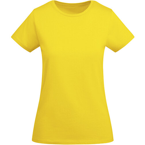 Breda T-Shirt Für Damen , gelb, Single jersey Strick 100% Bio Baumwolle, 175 g/m2, S, , Bild 1