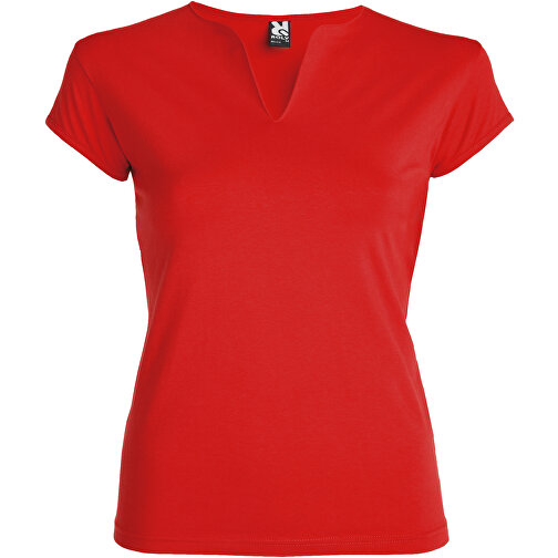 Belice T-Shirt Für Damen , rot, Single jersey Strick 94% Baumwolle, 6% Elastan, 200 g/m2, XL, , Bild 1