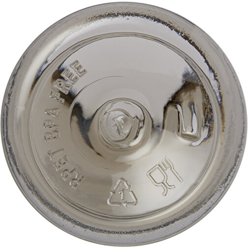 Bodhi 500 Ml Sportflasche Aus RPET , transparent schwarz, Recycelter PET Kunststoff, Recycled stainless steel, 6,50cm x 20,00cm x 6,50cm (Länge x Höhe x Breite), Bild 5