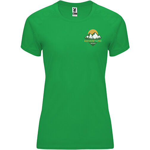 Bahrain Sport T-Shirt Für Damen , green fern, Interlock Strick 100% Polyester, 135 g/m2, 2XL, , Bild 2
