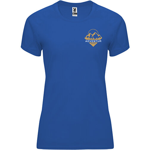 Bahrain Sport T-Shirt Für Damen , royal, Interlock Strick 100% Polyester, 135 g/m2, 2XL, , Bild 2