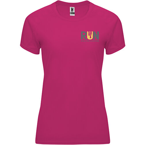 Bahrain Sport T-Shirt Für Damen , rossette, Interlock Strick 100% Polyester, 135 g/m2, XL, , Bild 2