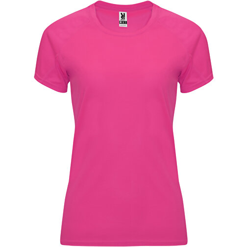Bahrain Sport T-Shirt Für Damen , pink fluor, Interlock Strick 100% Polyester, 135 g/m2, XL, , Bild 1