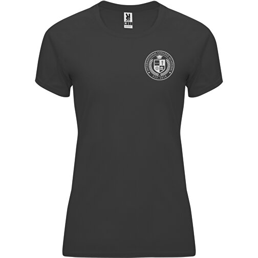 Bahrain Sport T-Shirt Für Damen , dark lead, Interlock Strick 100% Polyester, 135 g/m2, XL, , Bild 2